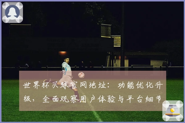 世界杯买球官网地址：功能优化升级，全面观察用户体验与平台细节